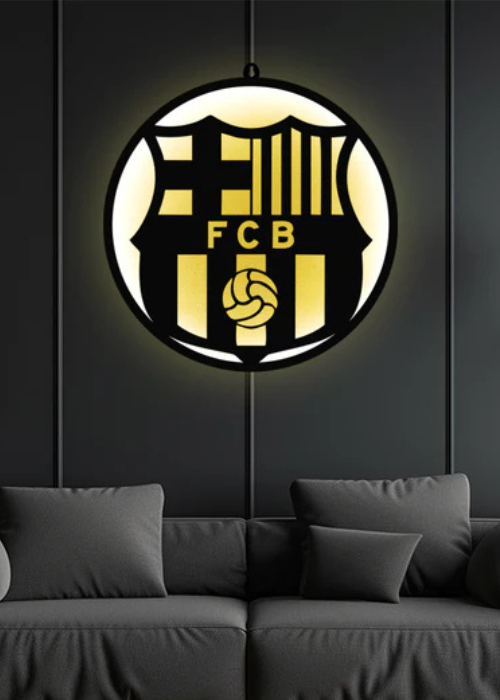 FC barcelona Football Club LED Logo Backlit