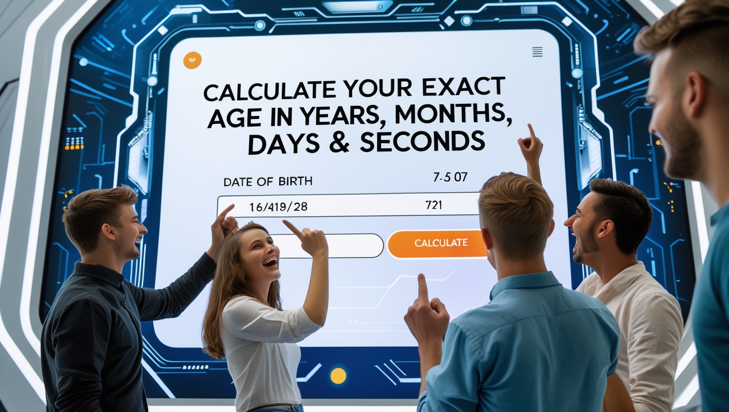 Age Calculator - Calculate Your Exact Age in Months or Days 1 Age Calculator